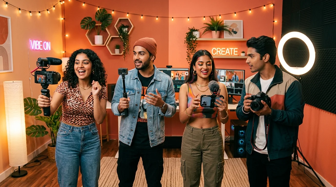 Chandigarh Content Creators and Influencers Studio